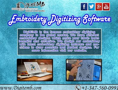 Embroidery Digitizing Software