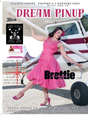 Dream Pinup Magazine Classic Pinup Vol 3 Brettie Page Cover