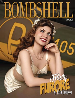 BOMBSHELL Magazine November 2025 - Felicity Furore Cover