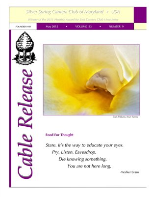 May 2012 Cable Release, Vol. 53, No. 9