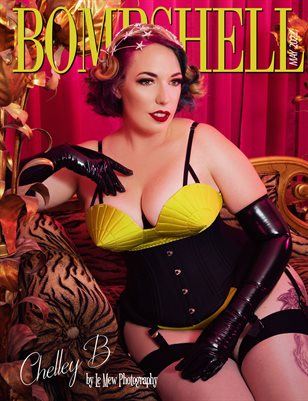 BOMBSHELL Magazine May 2022 BOOK 2 - Chelley B Cover