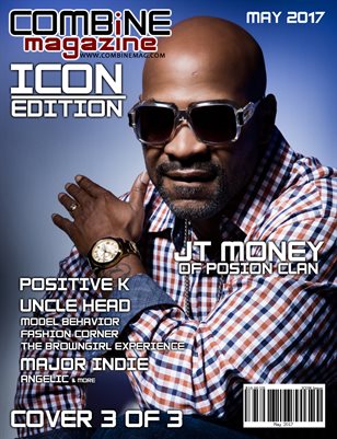 COMBiNE Magazine ICON Issue (Cover 3)