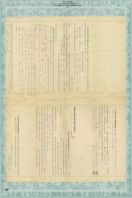 1884 Mortgage, Beverly to Haley, Miami County, Ohio 