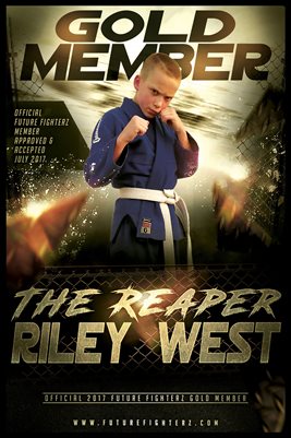 Riley West Gold Diploma Poster
