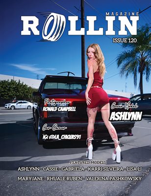 Rollin Magazine Issue 120 Cover Model Ashlynn