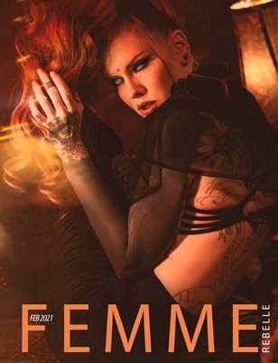 Femme Rebelle Magazine February 2021 BOOK 2 - Cassandra Panek Cover