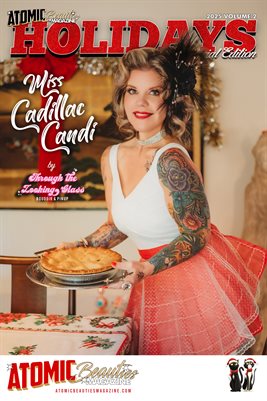 Atomic Beauties Magazine: Holidays Special Edition 2025 Vol 2 - Miss Cadillac Candi Cover Poster