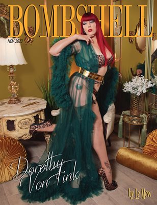 BOMBSHELL Magazine November 2023 - Dorothy Von Fink Cover