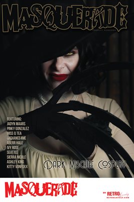 Masquerade No.25 – Dark Mischief Cosplay Cover Poster
