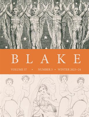 Blake/An Illustrated Quarterly vol. 57, no. 3 (winter 2023-24)