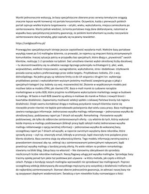 Baza Adresów Firm Listy emaile