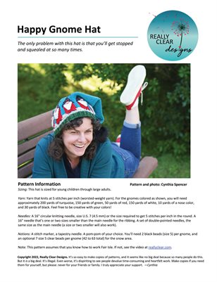 Happy Gnome Hat