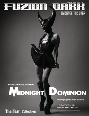 Fuzion Dark Rachael Rose The Fear Edition Issue 214 cover 1