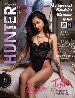 The HUNTER Magazine issue Boudoir & Glamour April 2025