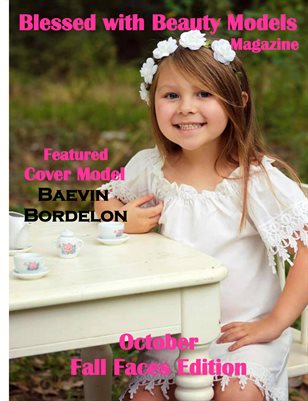 Blessed with Beauty Models Magazine October Fall Faces