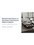Manual Cash Drawer vs Electronic Cash Drawer: Which Is Better?
