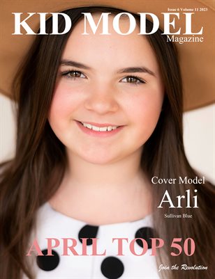 Kid Model Magazine March Top 50 Issue 6 Volume 11 2023