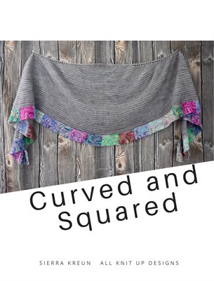 Curved and Squared Shawl