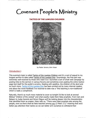 Tactics of the Lawless Children