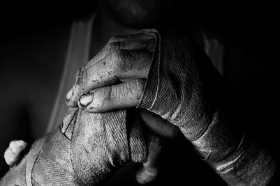 Wrapped Hands 12x18 Poster