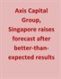 Axis Capital Group, Singapore raises forecast after better-than-expected results