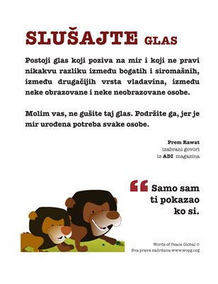 Slušajte glas