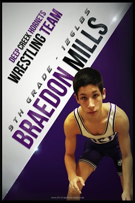 Braedon Mills DC #1 Poster