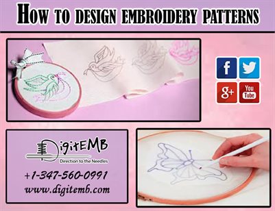 How to design embroidery patterns