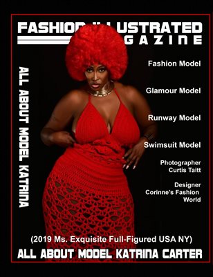 Fashion Illustrated Magazine All About Model Katrina Carter