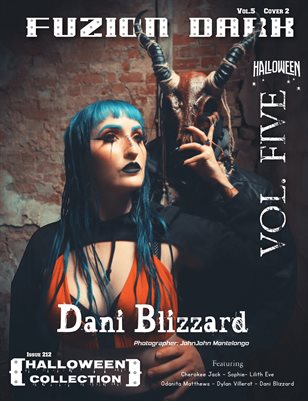 Fuzion Dark: Dani Blizzard Halloween Issue 212 vol5 Cover 2