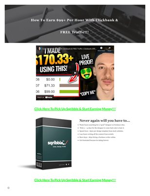 How you can earn money fast with Sqribble!