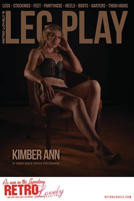 LEG PLAY No.5 – Kimber Ann Cover Poster