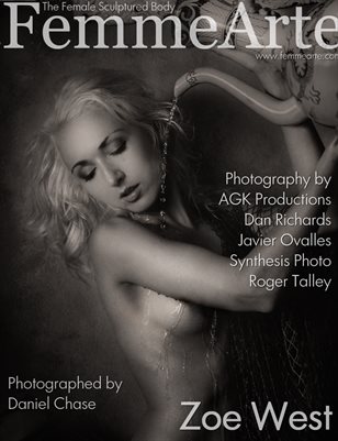 FemmeArte® Magazine Septenber, 2016 Issue #2 Cover Model: Zoe West