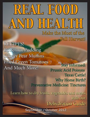 Real Food and Health Sept/Oct 2012