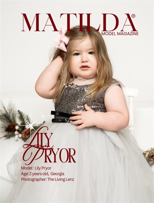 Matilda Model Magazine - Weekly Issue- Christmas 2025 - Cover Lily Pryor