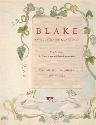 Blake/An Illustrated Quarterly vol. 57, no. 4 (spring 2024)