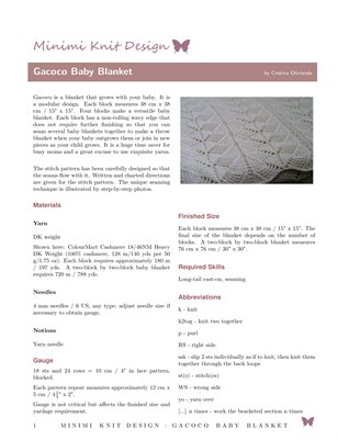 Gacoco Baby Blanket