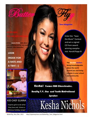 ButterFlyy Teen Magazine, Nov./Dec. Issue