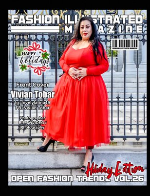 Fashion Illustrated Magazine Open Fashion Trendz Vol. 26 Holiday Edition