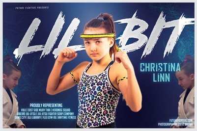Christina Linn Blue Ice Poster