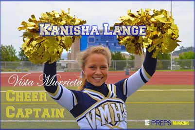 Vista Murrieta Cheer Captain