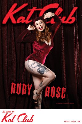 Kat Club No.30 – Ruby Rose  Cover Poster