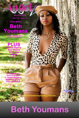 ENCHANTED ANGELZ MAGAZINE COVER POSTER - Cover Model Beth Youmans - May 2021