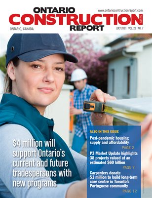 Ontario Construction Report (July 2021)