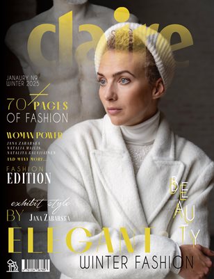 CLAIRE Magazine | The January Fashion & Beauty Edition | Vol.9 | 2025