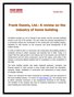 Frank Owens, Ltd.: A review on the industry of home building