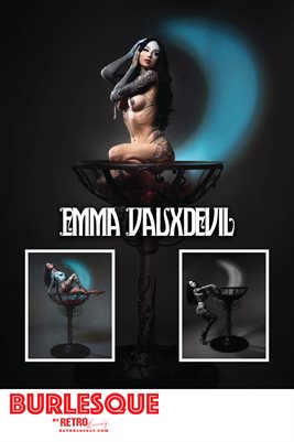 Emma Vauxdevil  Model Poster