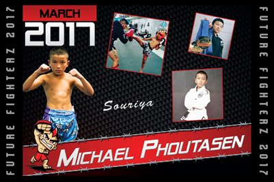 Michael Phoutasen Cal Poster 2017