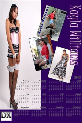 Kayla Calendar Poster