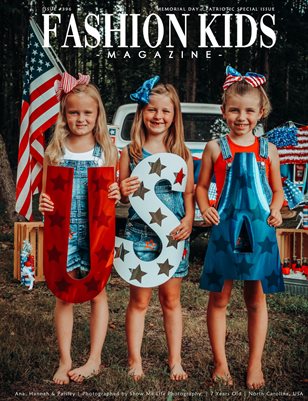 Fashion Kids Magazine | Issue #396 - Memorial Day/Patriotic Special